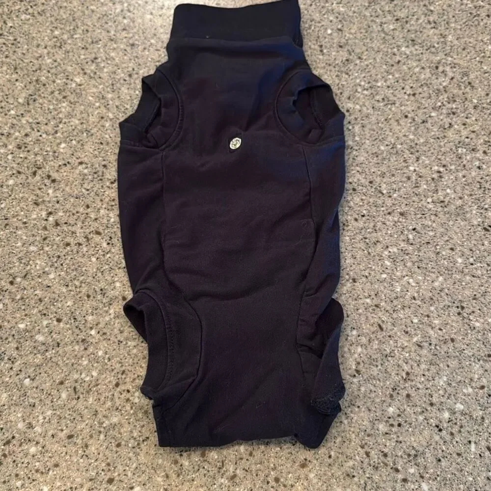 MEDICAL PET SUIT Protective Pet Shirt Dog Black XS - Picture 5 of 7